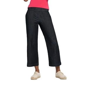 Nic & Zoe cropped wide leg denim pants